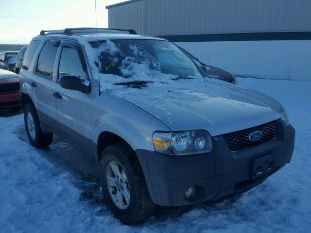 1FMYU03146KB08528 - 2006 FORD ESCAPE XLT GRAY photo 1