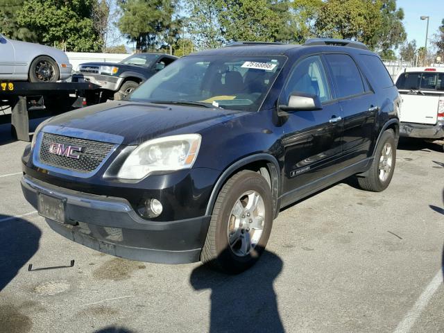 1GKER13748J298265 - 2008 GMC ACADIA SLE BLACK photo 2