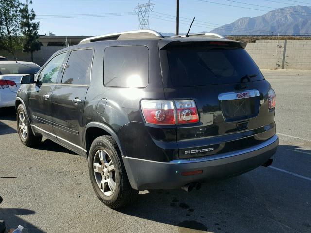 1GKER13748J298265 - 2008 GMC ACADIA SLE BLACK photo 3