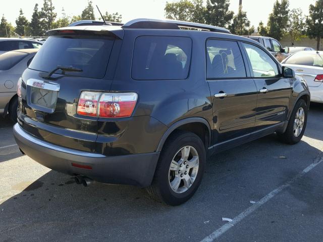 1GKER13748J298265 - 2008 GMC ACADIA SLE BLACK photo 4