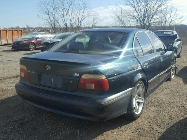 WBADM6343XGU00544 - 1999 BMW 528 I AUTO GREEN photo 4