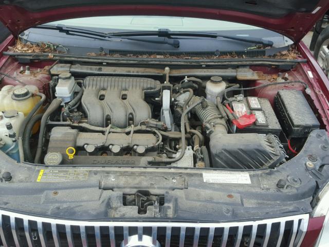 1MEHM43167G611752 - 2007 MERCURY MONTEGO PR 栗色 照片 7
