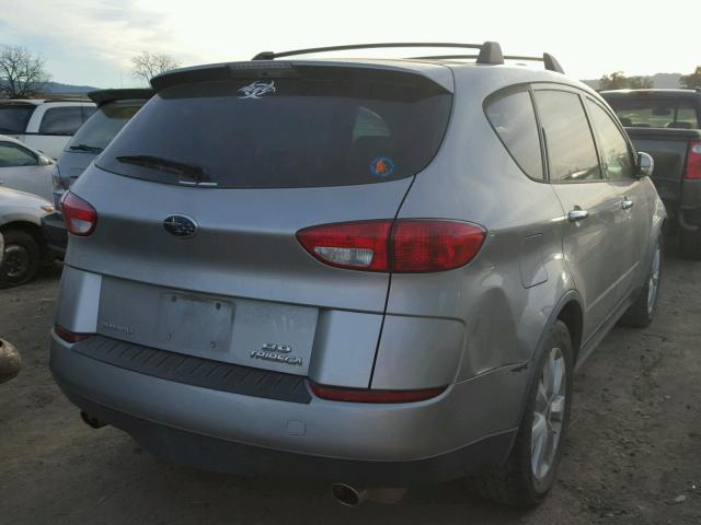 4S4WX85C564423371 - 2006 SUBARU B9 TRIBECA GRAY photo 4