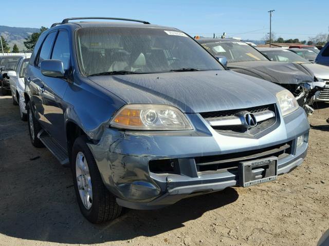 2HNYD18906H512758 - 2006 ACURA MDX TOURIN BLUE photo 1