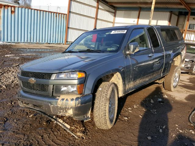 1GCJTCFE3B8130293 - 2011 CHEVROLET COLORADO L GRAY photo 2