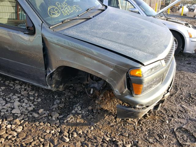 1GCJTCFE3B8130293 - 2011 CHEVROLET COLORADO L GRAY photo 9