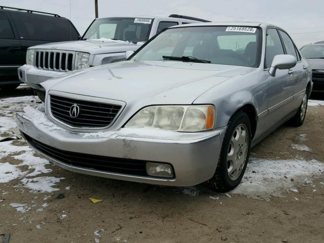 JH4KA9662YC014755 - 2000 ACURA 3.5RL SILVER photo 2