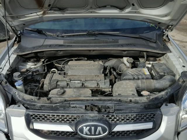 KNDKG3A45A7723956 - 2010 KIA SPORTAGE L SILVER photo 7