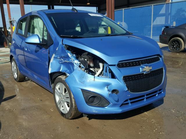 KL8CB6S92FC783103 - 2015 CHEVROLET SPARK LS BLUE photo 1