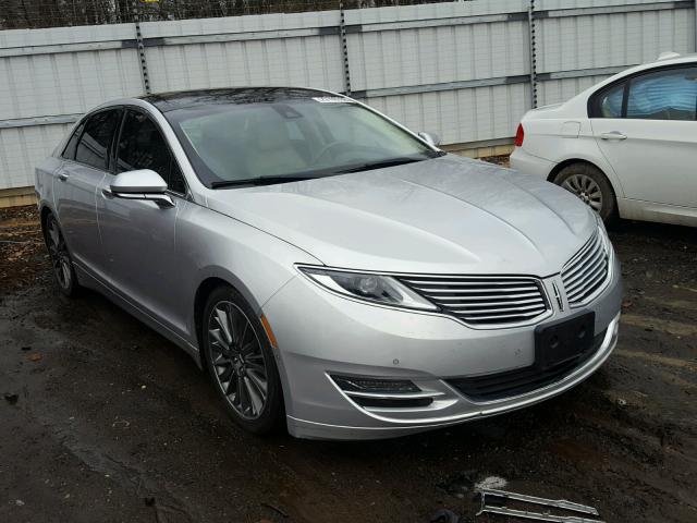 3LN6L2GK8DR815892 - 2013 LINCOLN MKZ SILVER photo 1