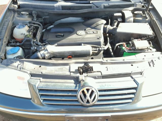 3VWRE69M54M029303 - 2004 VOLKSWAGEN JETTA GL GREEN photo 7