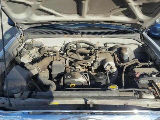 5TESM92N13Z168521 - 2003 TOYOTA TACOMA XTR SILVER photo 7