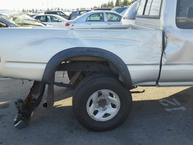 5TESM92N13Z168521 - 2003 TOYOTA TACOMA XTR SILVER photo 9