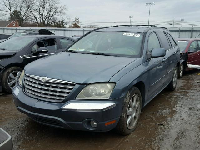 2A8GF78496R648280 - 2006 CHRYSLER PACIFICA L TEAL photo 2