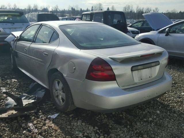 2G2WP552671177068 - 2007 PONTIAC GRAND PRIX SILVER photo 3