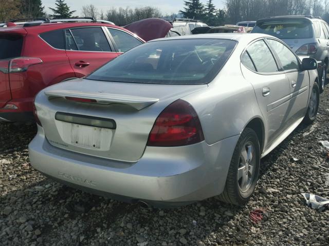 2G2WP552671177068 - 2007 PONTIAC GRAND PRIX SILVER photo 4