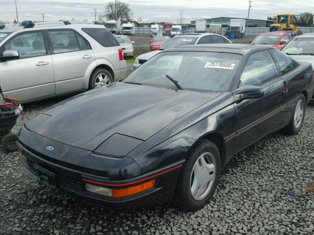 1ZVPT21U9L5144427 - 1990 FORD PROBE LX BLACK photo 2