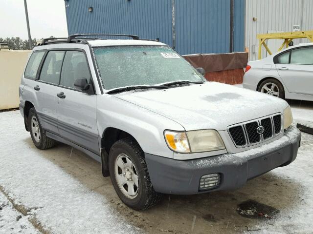 JF1SF63592H714723 - 2002 SUBARU FORESTER L GRAY photo 1