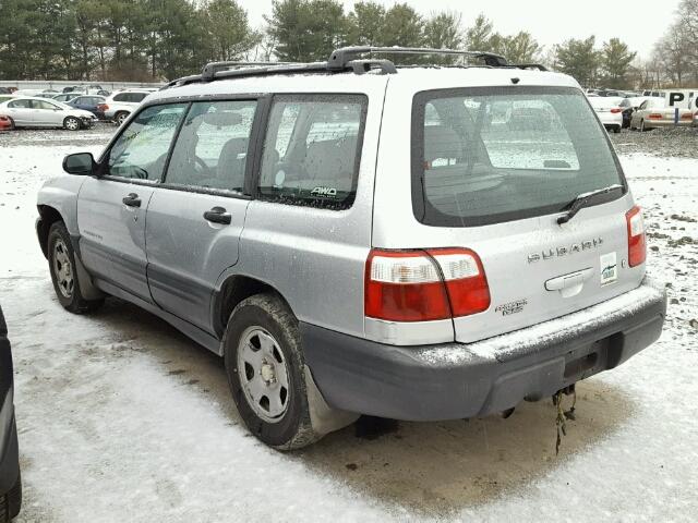 JF1SF63592H714723 - 2002 SUBARU FORESTER L GRAY photo 3