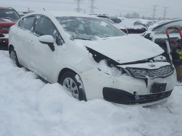 KNADM4A38F6458068 - 2015 KIA RIO LX Սպիտակ լուսանկար 1