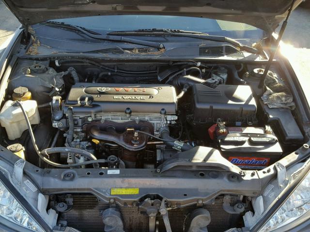 4T1BE32K54U874364 - 2004 TOYOTA CAMRY LE GRAY photo 7