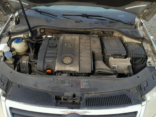 WVWJK73C37E148380 - 2007 VOLKSWAGEN PASSAT SILVER photo 7