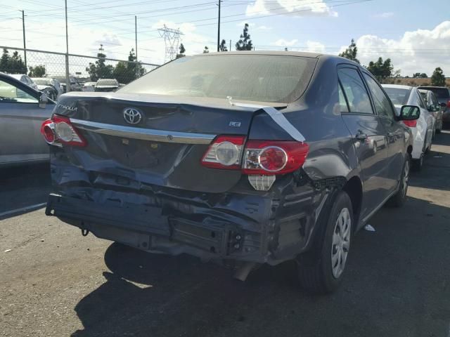 JTDBU4EE5B9158566 - 2011 TOYOTA COROLLA BA CHARCOAL photo 4