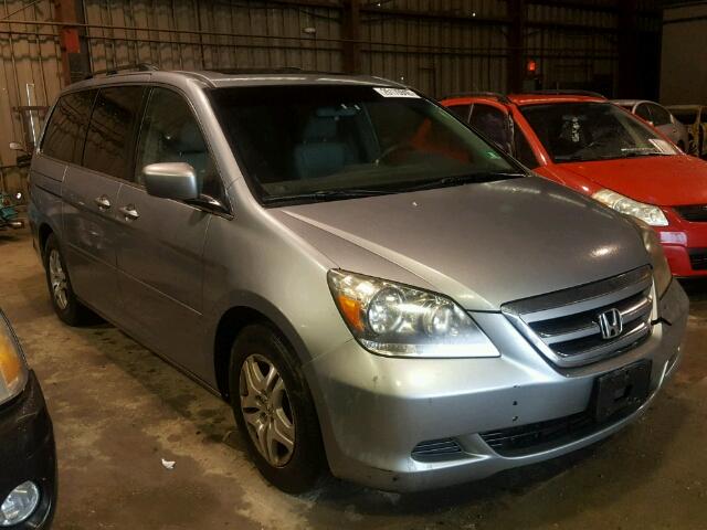 5FNRL38735B127657 - 2005 HONDA ODYSSEY EX GREEN photo 1