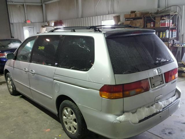 5FNRL18073B015965 - 2003 HONDA ODYSSEY EX SILVER photo 3