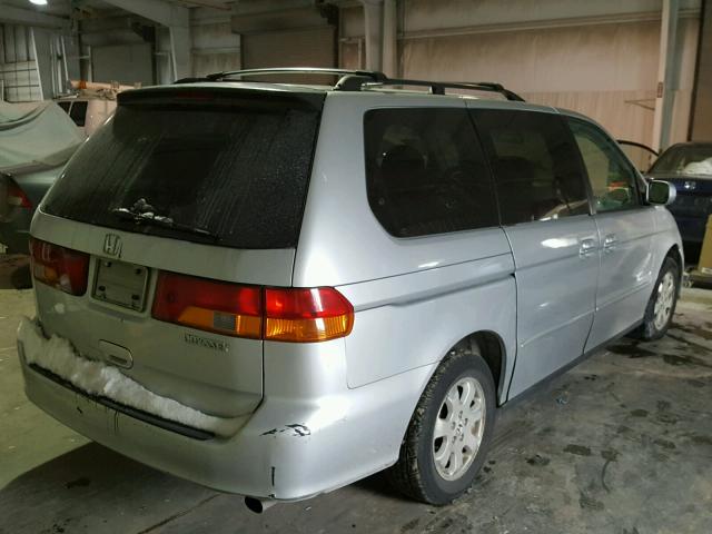 5FNRL18073B015965 - 2003 HONDA ODYSSEY EX SILVER photo 4