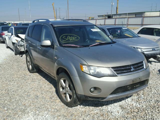 JA4MS41X08Z014464 - 2008 MITSUBISHI OUTLANDER BEIGE photo 1