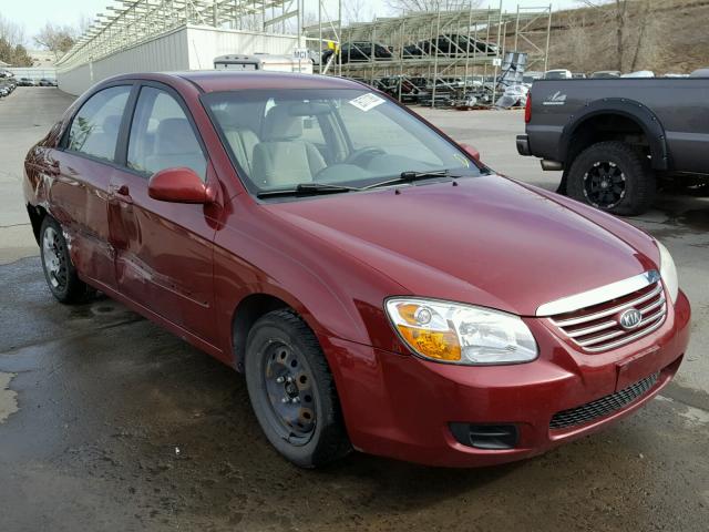 KNAFE121375386012 - 2007 KIA SPECTRA EX RED photo 1