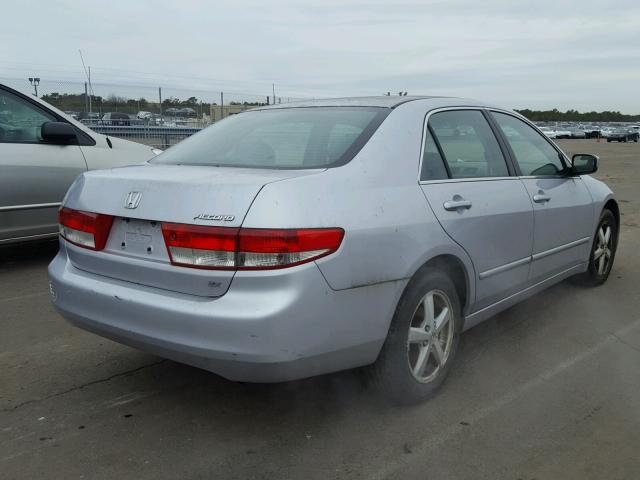 1HGCM56683A092145 - 2003 HONDA ACCORD EX SILVER photo 4