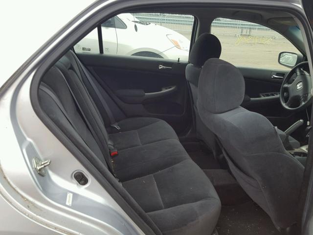 1HGCM56683A092145 - 2003 HONDA ACCORD EX SILVER photo 6