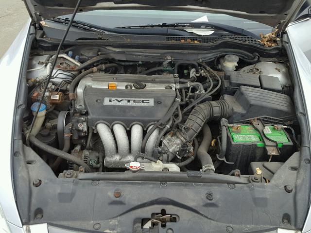 1HGCM56683A092145 - 2003 HONDA ACCORD EX SILVER photo 7