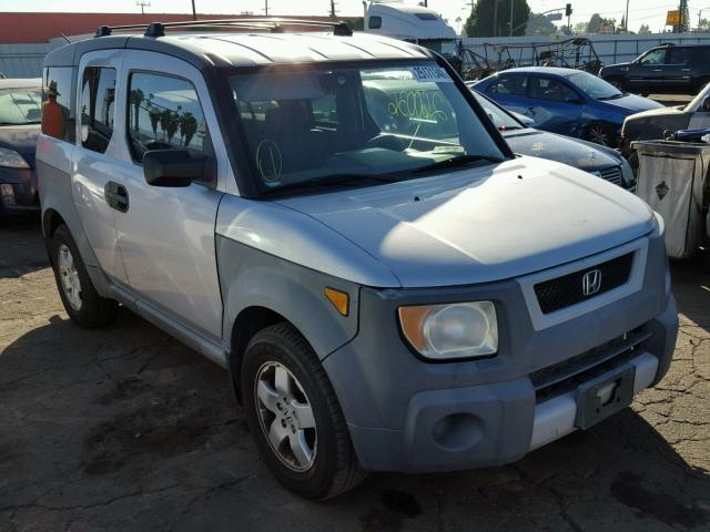 5J6YH28243L009214 - 2003 HONDA ELEMENT DX SILVER photo 1