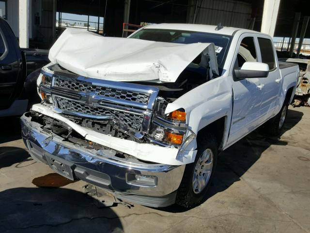 3GCPCREC8FG519282 - 2015 CHEVROLET SILVERADO WHITE photo 2