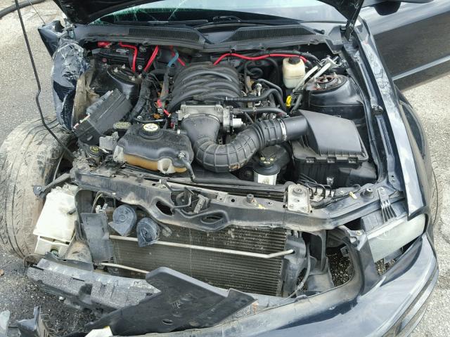 1ZVFT82H875295376 - 2007 FORD MUSTANG GT BLACK photo 7