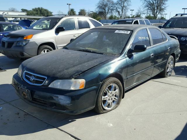 19UUA5641XA054001 - 1999 ACURA 3.2TL GREEN photo 2