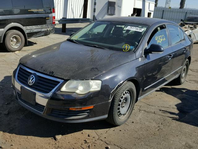 WVWJK73C07P003480 - 2007 VOLKSWAGEN PASSAT BLACK photo 2