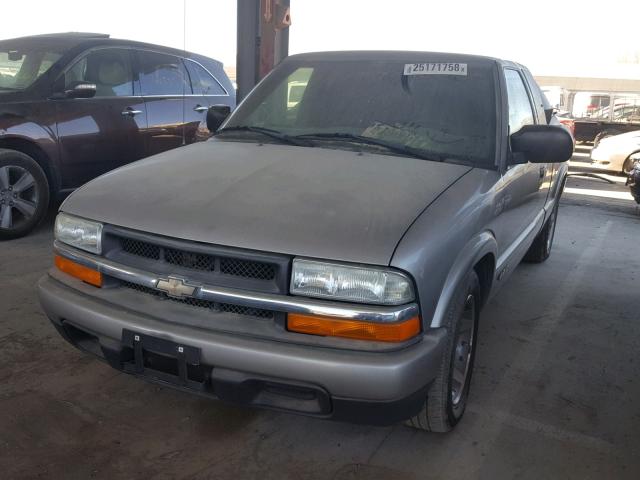 1GCCS19XX38129088 - 2003 CHEVROLET S TRUCK S1 BEIGE photo 2