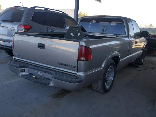 1GCCS19XX38129088 - 2003 CHEVROLET S TRUCK S1 BEIGE photo 4