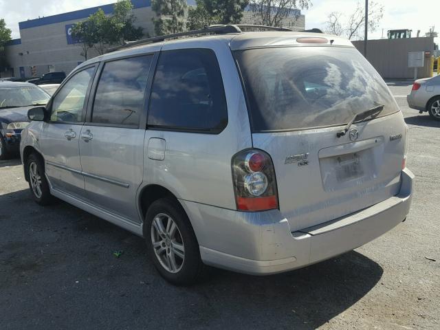 JM3LW28J650538656 - 2005 MAZDA MPV WAGON GRAY photo 3