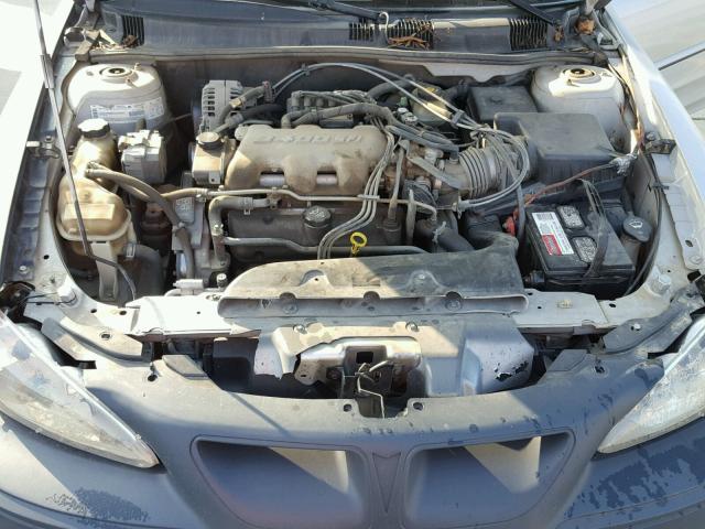 1G2NW52E33M581795 - 2003 PONTIAC GRAND AM G SILVER photo 7