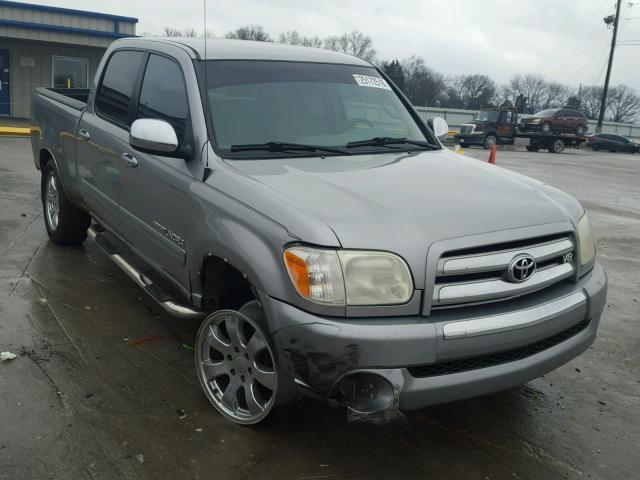 5TBET34135S468853 - 2005 TOYOTA TUNDRA DOU SILVER photo 1