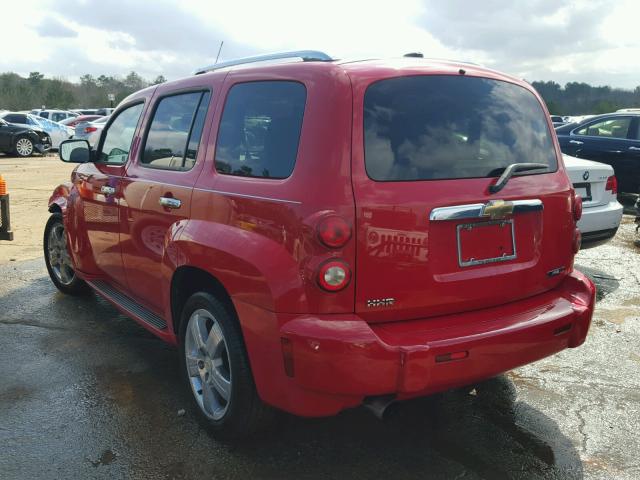 3GNCA53V49S608342 - 2009 CHEVROLET HHR LT RED photo 3