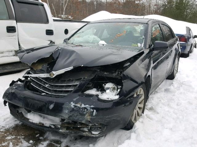 1C3CC5FB6AN162492 - 2010 CHRYSLER SEBRING LI BLACK photo 2