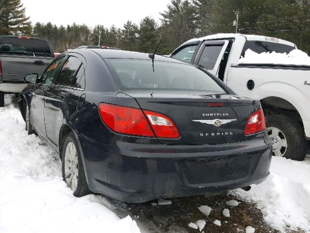 1C3CC5FB6AN162492 - 2010 CHRYSLER SEBRING LI BLACK photo 3