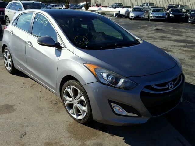 KMHD35LE3DU020640 - 2013 HYUNDAI ELANTRA GT GRAY photo 1