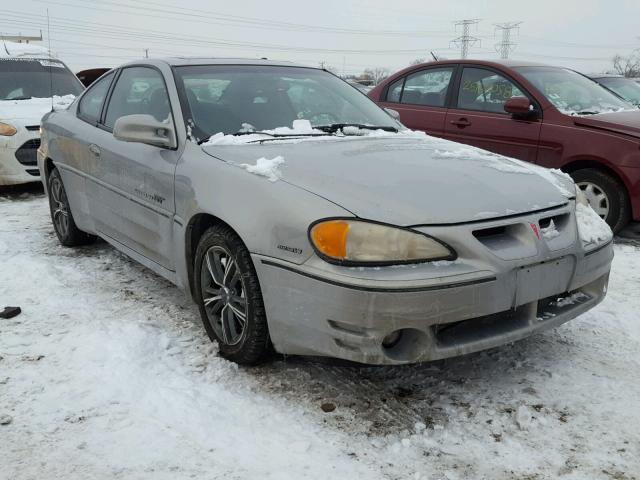 1G2NW12E2YM779834 - 2000 PONTIAC GRAND AM G SILVER photo 1